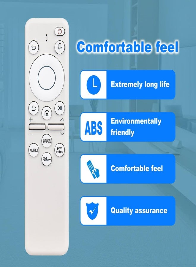 فينابتي جهاز تحكم صوتي بديل BP59-00149A TM2261S متوافق مع تلفزيونات سامسونج الذكية LS32BM703UNXZA وLS43BM702UNXZA، وجهاز عرض فري ستايل SP-LFF3CLA/SP-LSP38LA/SPLFF3CLA/SP-LSP3BLAXZA، وشاشة أوديسي G9/G8 - Image 5